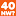 '40nowwhat.co' icon