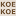 'koe-koe.com' icon